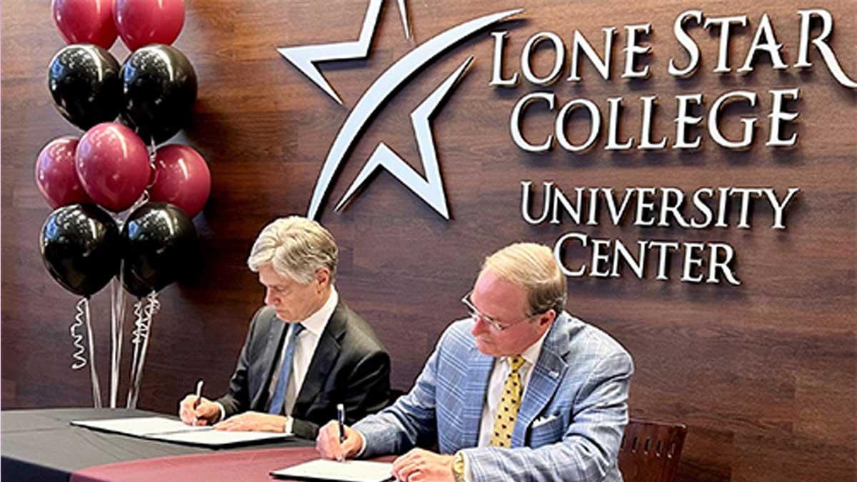 MSU and Lonestar College MOU Signing Event