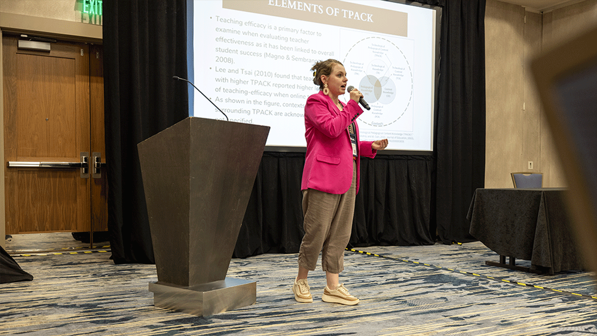 CPCS Faculty Vowell Presenting at 2024 OLC